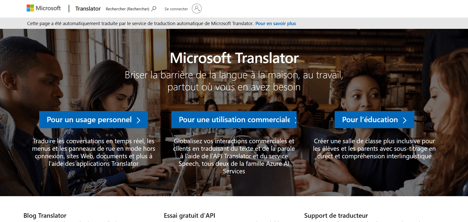 meilleur outil traducteur ia microsoft translator