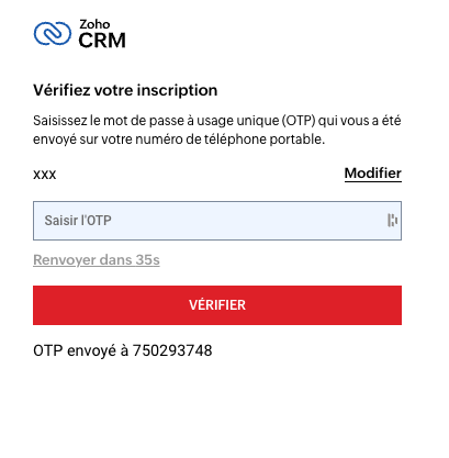 capture ecran page confirmation article avis zohoo crm